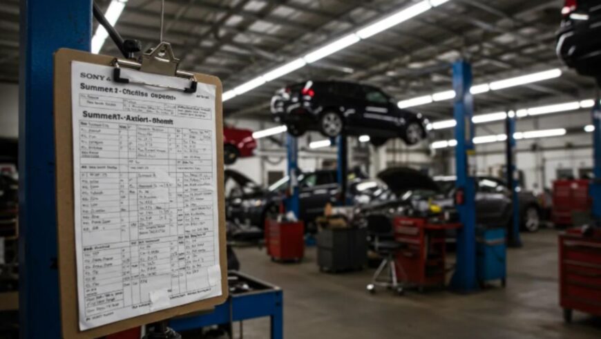 Summer Car Maintenance Checklist for West Michigan Drivers: Essential Tips for Safe and Smooth Summer Driving